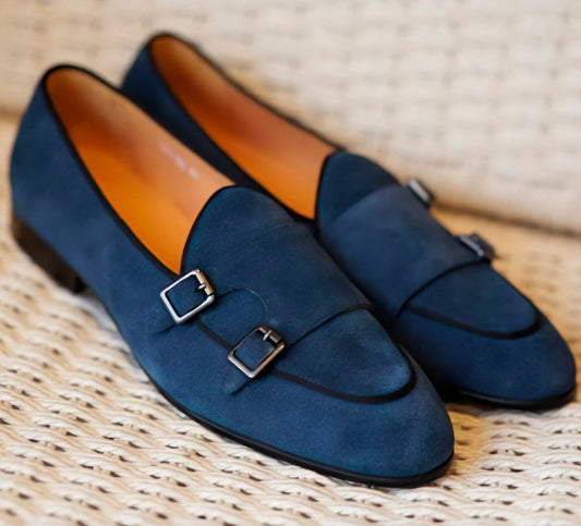 Loafers doble correa Reno - Calzado de lujo para Hombre