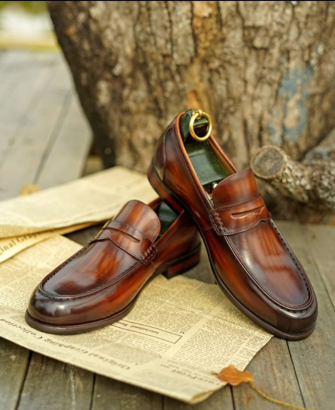 Loafers con antifaz: Distinción y confort en piel para Hombres