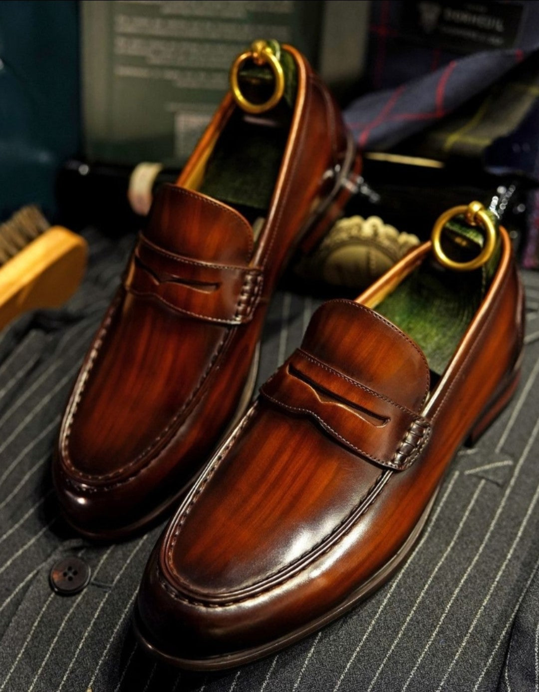 Loafers con antifaz: Distinción y confort en piel para Hombres